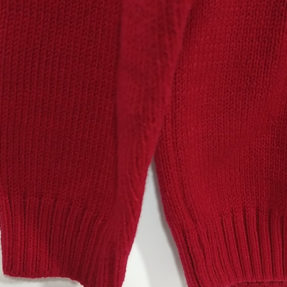 Boys Gymboree Sweater Size 10-12 Maroon Nordic Top - Picture 3 of 8